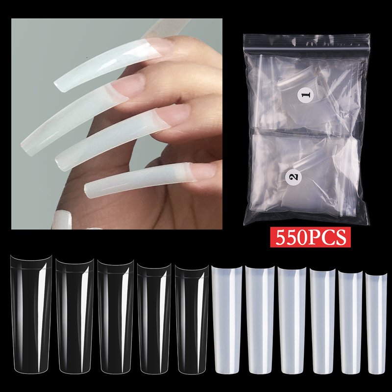 Nail Practice Display 550 PcsBag Long Curved Halfcovered French False Nail Art Tips UV Gel Nails Extension Clear Nature Coffin Press On Nails Tip 221206
Nail Practice Display 550 PcsBag Long Curved Halfcovered French False Nail Art Tips UV Gel Nails Extension Clear Nature Coffin Press On Nails Tip 221206