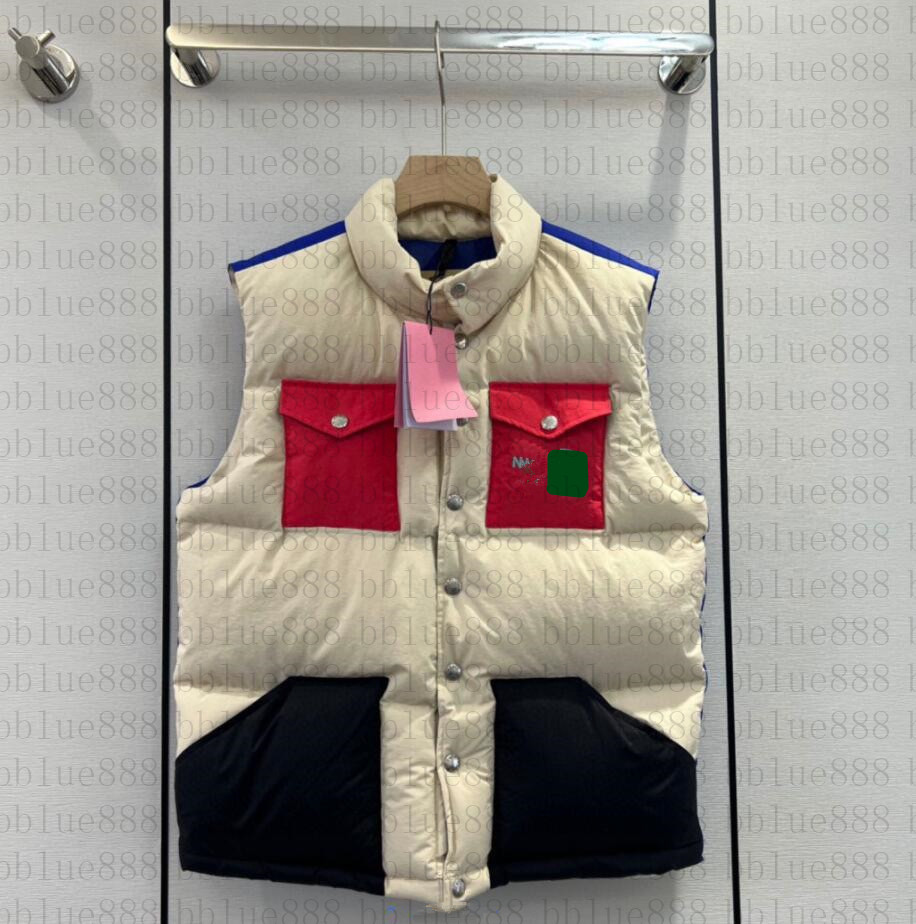 23SS designer womens vests d esigner Color embroidery letter print vest Candy color splicing stand-collar coats women Cooperative version Cotton coat1205, Customize
23SS designer womens vests d esigner Color embroidery letter print vest Candy color splicing stand-collar coats women Cooperative version Cotton coat1205, Customize