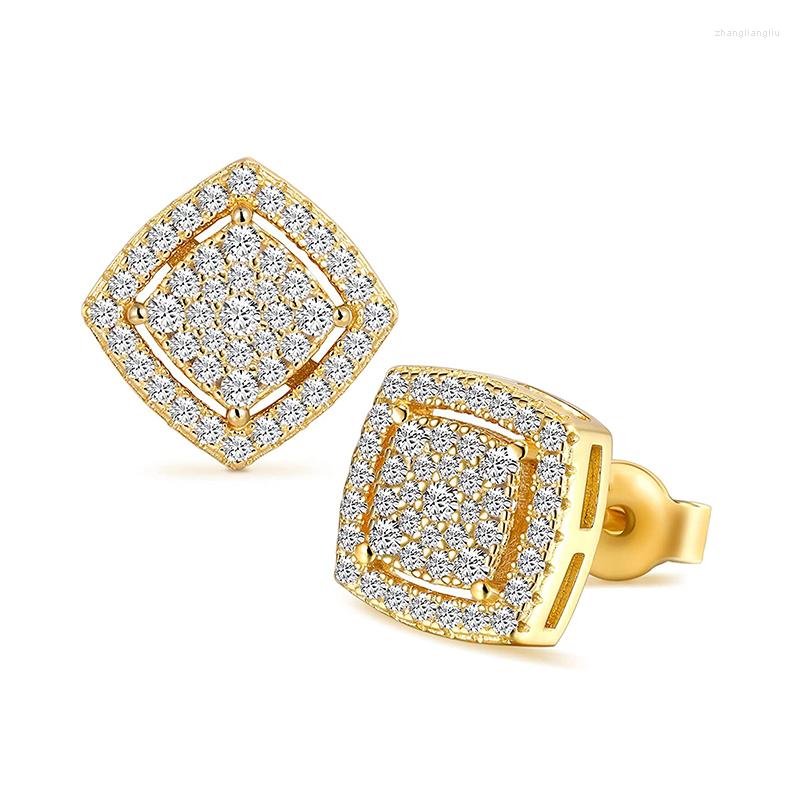 Stud Earrings Kolmnsta Sterling Silver For Men Gold Diamond Layered Iced Out Square 5ACz Screw Back Hypoallergenic
Stud Earrings Kolmnsta Sterling Silver For Men Gold Diamond Layered Iced Out Square 5ACz Screw Back Hypoallergenic