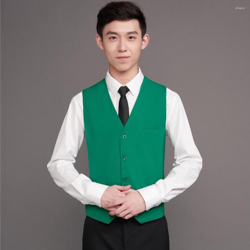 Men's Vests 2023 Fashion Back Buckle V-Neck Sleeveless Solid Color Pockets Single Breasted Work Vest Women Men Plus Size Volunteer, Black
Men's Vests 2023 Fashion Back Buckle V-Neck Sleeveless Solid Color Pockets Single Breasted Work Vest Women Men Plus Size Volunteer, Black