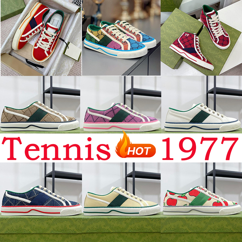 Tennis 1977 Sneaker Canvas Luxurys Running Shoes Designer Blue Washed Jacquard Denim Rubber Sole Embroidered Vintage Mens Womens Shoes guccie for mens, 26
Tennis 1977 Sneaker Canvas Luxurys Running Shoes Designer Blue Washed Jacquard Denim Rubber Sole Embroidered Vintage Mens Womens Shoes guccie for mens, 26