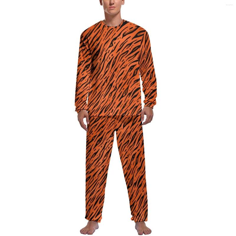 Men' Sleepwear Animal Print Pajamas Spring 2 Pieces Orange Tiger Strip Warm Pajama Sets Men Long-Sleeve Casual Pattern, Style-14
Men' Sleepwear Animal Print Pajamas Spring 2 Pieces Orange Tiger Strip Warm Pajama Sets Men Long-Sleeve Casual Pattern, Style-14