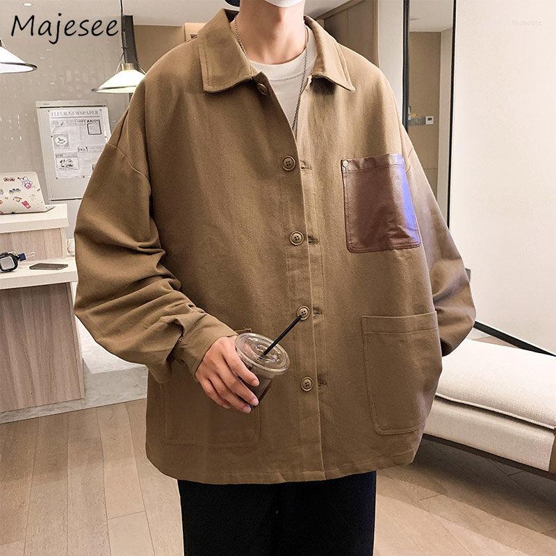 Men's Jackets Cargo Men Retro Japanese Stylish Chaqueta Clothing Baggy Patchwork Teens Casual Handsome High Street Harajuku Autumn, Brown
Men's Jackets Cargo Men Retro Japanese Stylish Chaqueta Clothing Baggy Patchwork Teens Casual Handsome High Street Harajuku Autumn, Brown