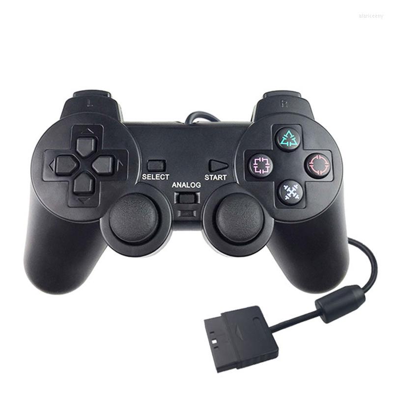Game Controllers Wired Controller Gamepad Double Vibration Clear Joypad For 2 PS2 Gamepads Accessory
Game Controllers Wired Controller Gamepad Double Vibration Clear Joypad For 2 PS2 Gamepads Accessory