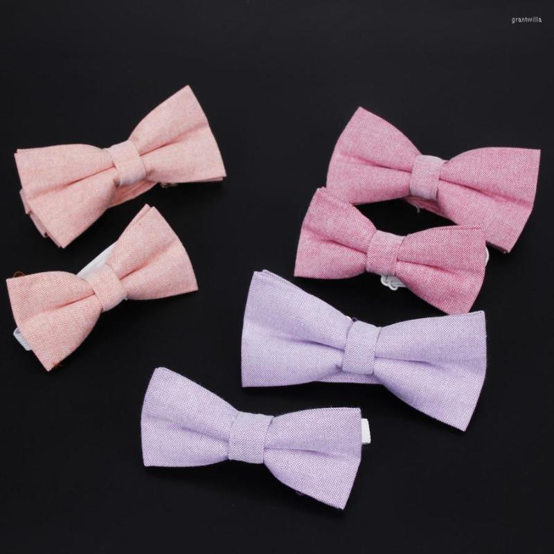 Bow Ties Parent-Child Solid Cotton Bowtie Set For Man Kids Family Butterfly Party Dinner Wedding Design Cute Tie Accessory 10Colors
Bow Ties Parent-Child Solid Cotton Bowtie Set For Man Kids Family Butterfly Party Dinner Wedding Design Cute Tie Accessory 10Colors
