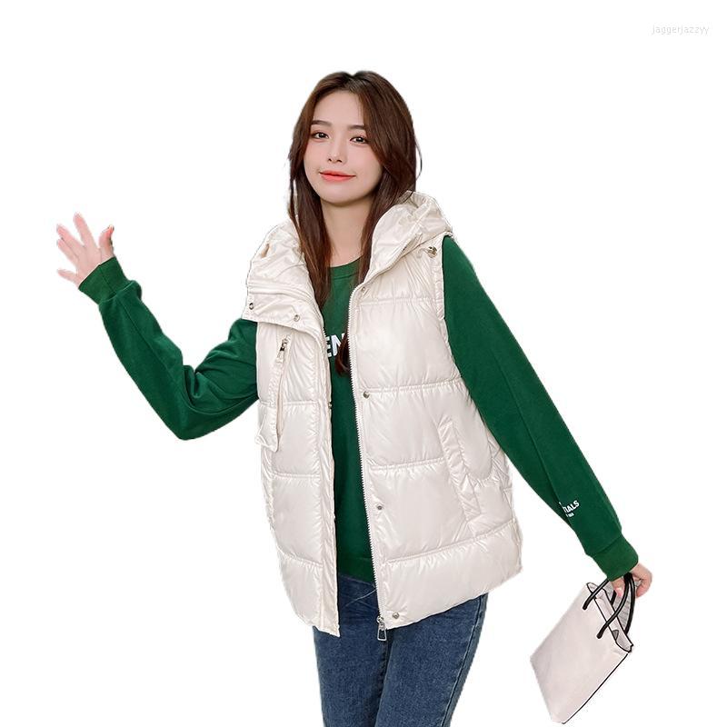 Women's Vests FairyNatural Autumn Winter Short Vest Coat Female Zipper Warm Hooded Outerwear Jacket Women Thick Sleeveless Waistcoat, Black
Women's Vests FairyNatural Autumn Winter Short Vest Coat Female Zipper Warm Hooded Outerwear Jacket Women Thick Sleeveless Waistcoat, Black
