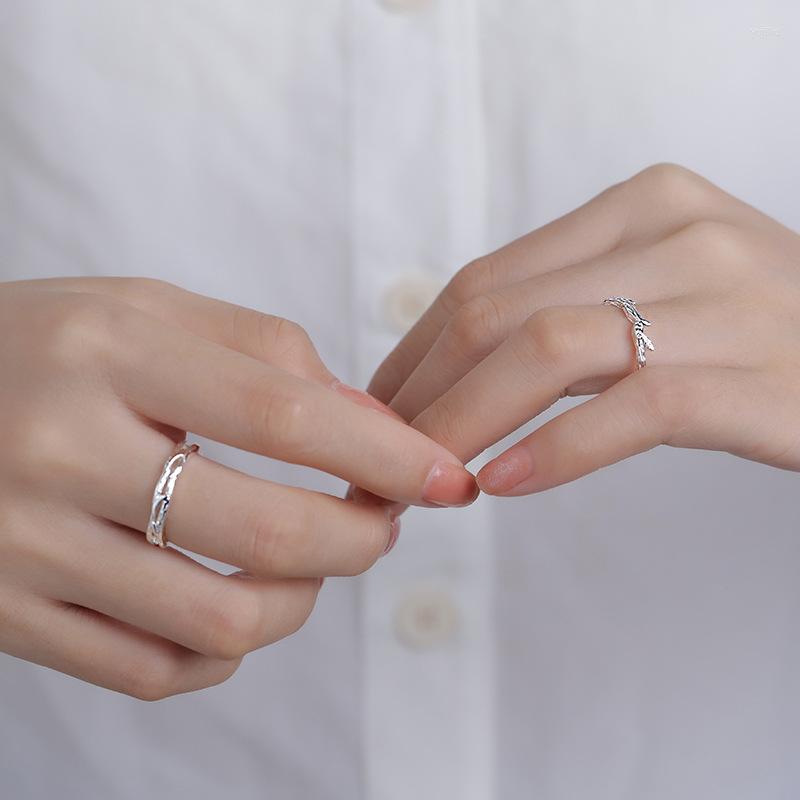 Wedding Rings VENTFILLE 925 Stamp Silver Color Branch Lover Ring Adjustable Irregular Texture Jewellery For Women Girl Gift Drop
Wedding Rings VENTFILLE 925 Stamp Silver Color Branch Lover Ring Adjustable Irregular Texture Jewellery For Women Girl Gift Drop