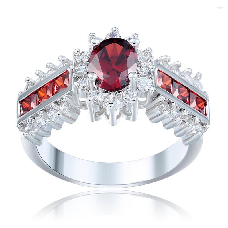Wedding Rings Hainon Oval Red Purple Blue Cubic Zirconia For Women Silver Color Gold/Black Gold Jewelry Engagement
Wedding Rings Hainon Oval Red Purple Blue Cubic Zirconia For Women Silver Color Gold/Black Gold Jewelry Engagement