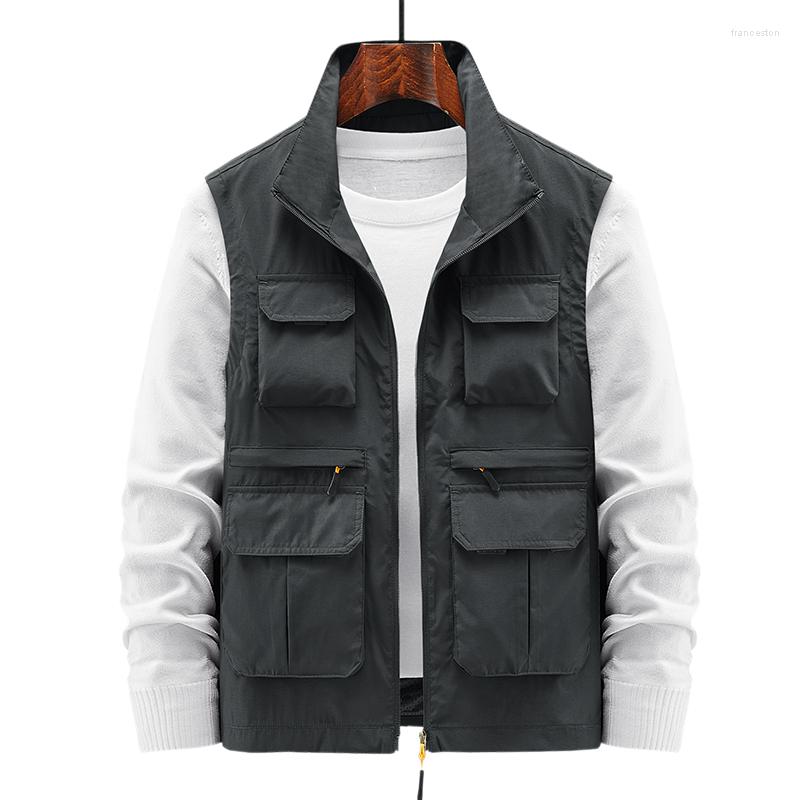 Men's Vests 2022 Men Solid Casual Vest Jackets Fashion Brand Outdoor Warm Windproof Coats High Quality Winter For Male, Red
Men's Vests 2022 Men Solid Casual Vest Jackets Fashion Brand Outdoor Warm Windproof Coats High Quality Winter For Male, Red