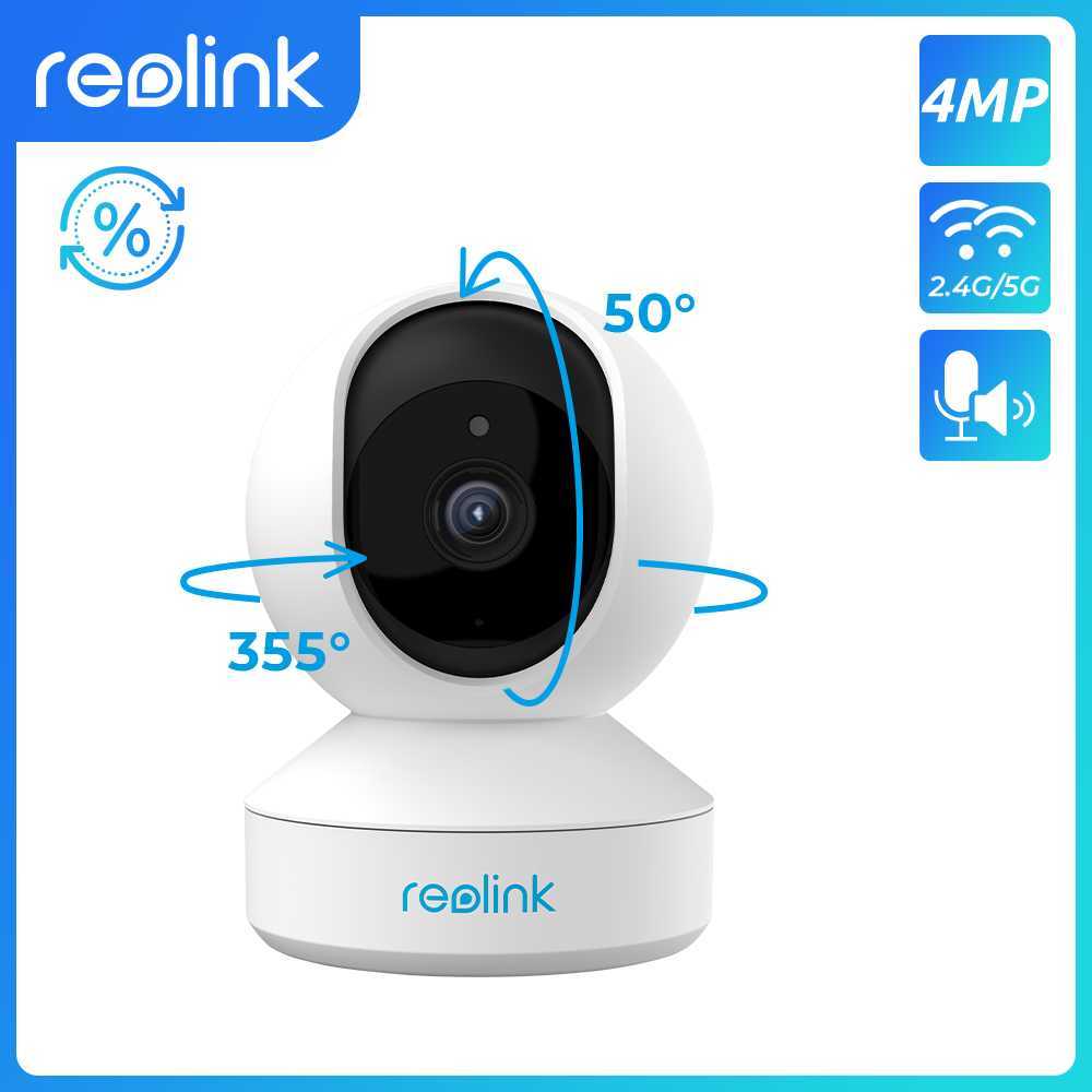IP Cameras Refurbished Camera Reolink 4MP WiFi Camera Pan Tilt 2-Way Audio Motion Detection 2.4G/5Ghz Smart Home Video Surveillance E1 Pro T221205
IP Cameras Refurbished Camera Reolink 4MP WiFi Camera Pan Tilt 2-Way Audio Motion Detection 2.4G/5Ghz Smart Home Video Surveillance E1 Pro T221205