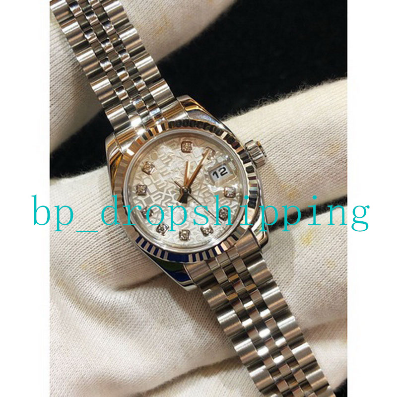 2023 New Women Watch 28mm white Pattern Dial Big Magnifier Automatic movement Sapphire Glass Silver Stainless Steel Bracelet Classic Luxury Wristwatch, Add box
2023 New Women Watch 28mm white Pattern Dial Big Magnifier Automatic movement Sapphire Glass Silver Stainless Steel Bracelet Classic Luxury Wristwatch, Add box