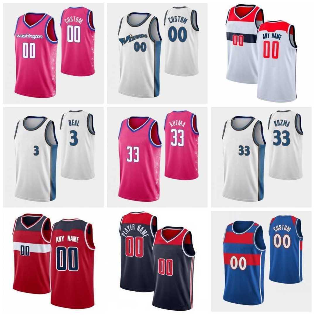 Custom 3 Bradley Beal Kyle Kuzma Basketball Jerseys Kristaps Porzingis Washingtons Will Barton Wizard Deni Avdija Rui Hachimura Corey Kispert 2023 City Jersey, As
Custom 3 Bradley Beal Kyle Kuzma Basketball Jerseys Kristaps Porzingis Washingtons Will Barton Wizard Deni Avdija Rui Hachimura Corey Kispert 2023 City Jersey, As