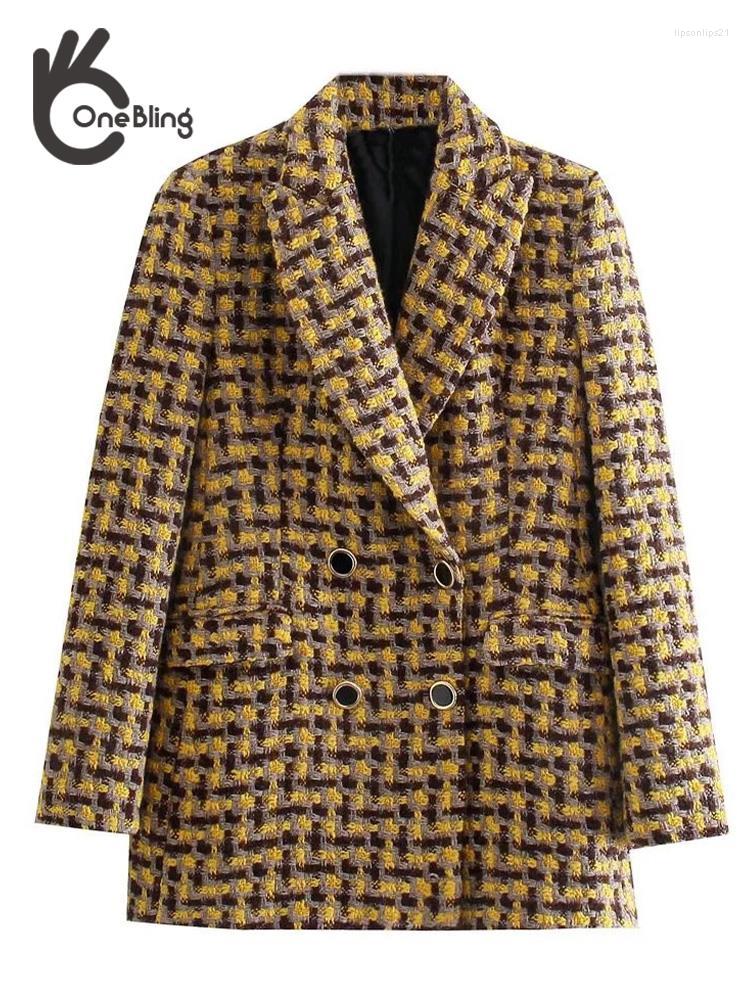 Women's Suits OneBling Woman 2022 Casual Coats Autumn Winter Thick Tweed Woolen Textured Blazers Chic Double Breasted Slim Long Jacket, Shorts
Women's Suits OneBling Woman 2022 Casual Coats Autumn Winter Thick Tweed Woolen Textured Blazers Chic Double Breasted Slim Long Jacket, Shorts