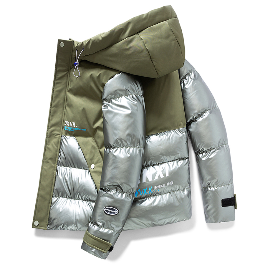 Men s Down Parkas Winter Bright Men Casual Thicken Hooded Jacket Loose Style Patchwork Outwear Waterproof Warm Male Coat Oversize 4XL 221206, Black
Men s Down Parkas Winter Bright Men Casual Thicken Hooded Jacket Loose Style Patchwork Outwear Waterproof Warm Male Coat Oversize 4XL 221206, Black
