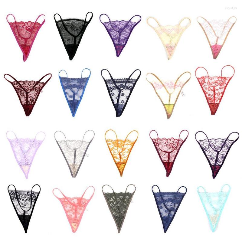Women's Panties 5Pc/lot Sexy Lingerie Lace Low Waist Elastic String Transparent Underwear Women Temptation Hollow Out Thin Thong, Multi
Women's Panties 5Pc/lot Sexy Lingerie Lace Low Waist Elastic String Transparent Underwear Women Temptation Hollow Out Thin Thong, Multi