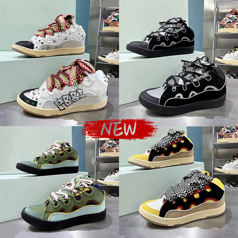 Luxury mens casual shoes Curb Leather Sneakers white graffiti Majorelle Blue animal print Triple Black burgundy pink deep blue Beige low men women designer sneaker, Pale blue
Luxury mens casual shoes Curb Leather Sneakers white graffiti Majorelle Blue animal print Triple Black burgundy pink deep blue Beige low men women designer sneaker, Pale blue