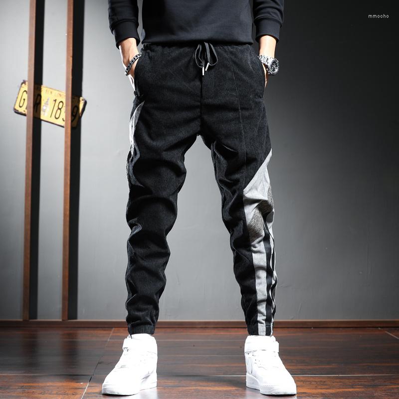 Men's Pants Men Autumn Sport Casual Fashion Striped Fabric Black Drawstring Joggers Trousers
Men's Pants Men Autumn Sport Casual Fashion Striped Fabric Black Drawstring Joggers Trousers