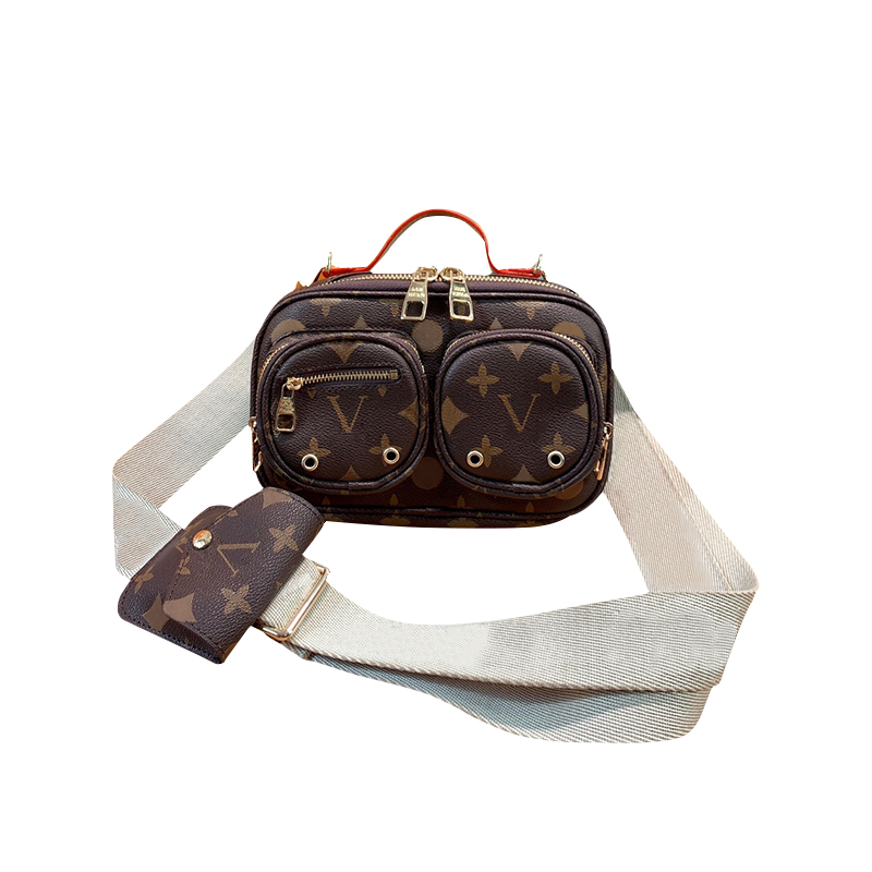 Fashion designer luxury design brown pattern cross-body bag CrossBody Clutch Letter Handbag ladies Double zip double shoulder strap with small purse
Fashion designer luxury design brown pattern cross-body bag CrossBody Clutch Letter Handbag ladies Double zip double shoulder strap with small purse