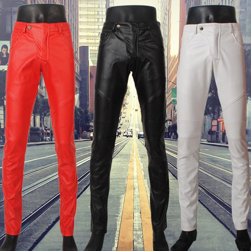 Men's Pants Leather Men Fashion Slim Fleece Plus Size Faux Pu Mens Casual Pencil Male High Quality, Black
Men's Pants Leather Men Fashion Slim Fleece Plus Size Faux Pu Mens Casual Pencil Male High Quality, Black