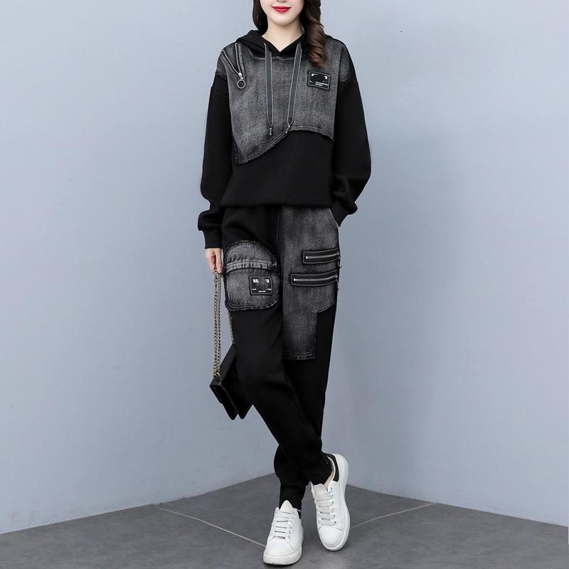 Women s Two Piece Pants Loose Single Set Large Size Cowboy Suit Ladies winter Warm thick Denim Female Two Piece Long Sleeve Top cloth 221206, Beige
Women s Two Piece Pants Loose Single Set Large Size Cowboy Suit Ladies winter Warm thick Denim Female Two Piece Long Sleeve Top cloth 221206, Beige
