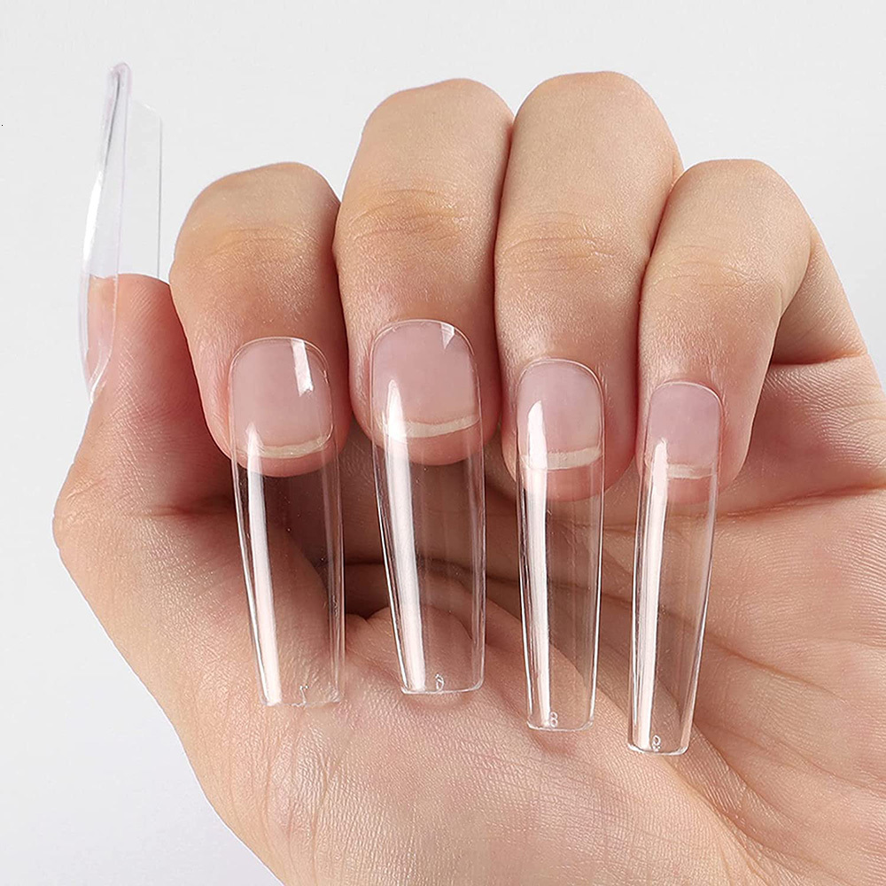 Nail Practice Display 500pcsBag Long Nail Tips Full Cover Straight Tapered Square Gel Nails 221206
Nail Practice Display 500pcsBag Long Nail Tips Full Cover Straight Tapered Square Gel Nails 221206