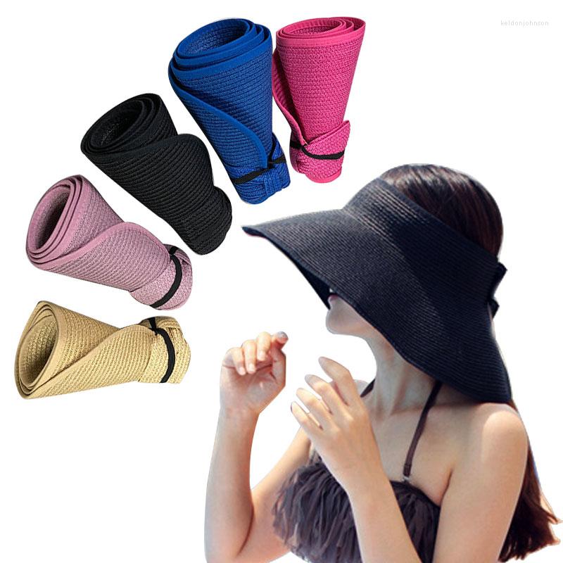 Wide Brim Hats Foldable Sun Female Summer Knitted Hat Straw Visors Large Beach Chapeau Protection Caps Women, 08
Wide Brim Hats Foldable Sun Female Summer Knitted Hat Straw Visors Large Beach Chapeau Protection Caps Women, 08
