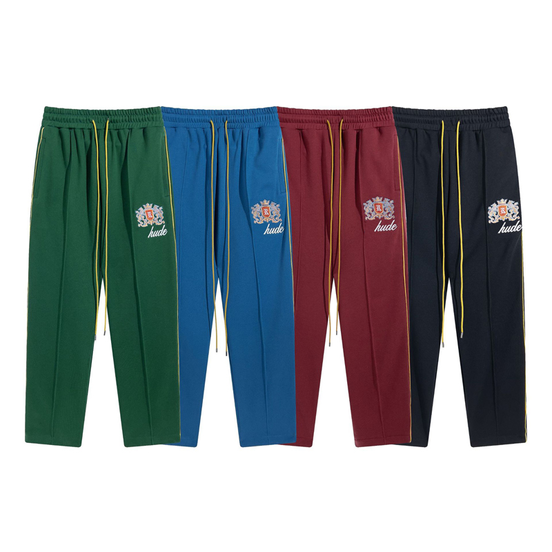 22fw Autumn Winter USA Embroidery Pants Trousers Casual Men Women Drawstring Hip Hop High Street Joggers Sweatpants, Red
22fw Autumn Winter USA Embroidery Pants Trousers Casual Men Women Drawstring Hip Hop High Street Joggers Sweatpants, Red
