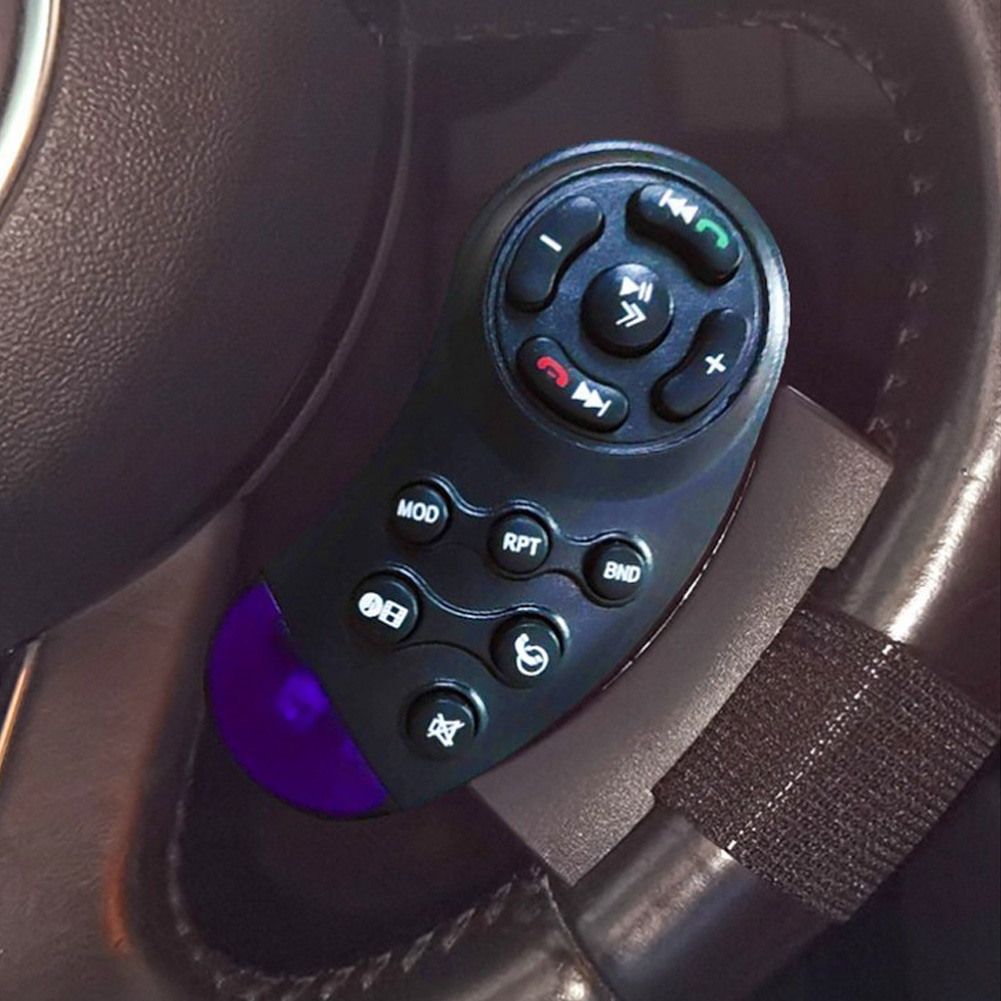 11-Key Universal Car Steering Wheel Remote Control Multimedia Player Wireless Control for Car Radio DVD VCD Battery Operated