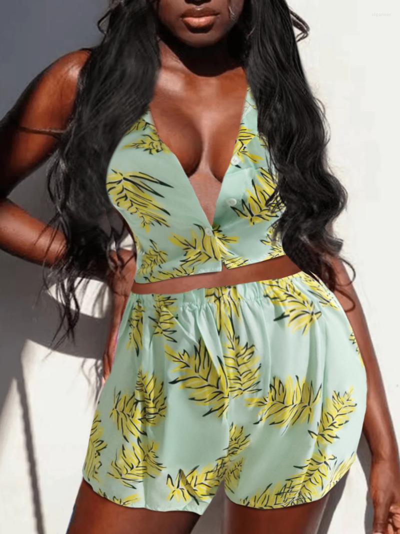 Women' Tracksuits LW Two Piece Sets Womens Outifits Sleeveless Boho Nice V Neck Elegant Turndown Collar Floral Print Halter Clubwear Shorts, Multi
Women' Tracksuits LW Two Piece Sets Womens Outifits Sleeveless Boho Nice V Neck Elegant Turndown Collar Floral Print Halter Clubwear Shorts, Multi