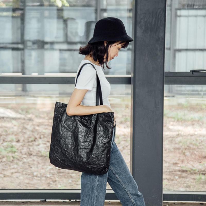 Evening Bags Fashion Kraft Shoulder Bag Retro Handbag Leisure Paper Vintage Women, Black
Evening Bags Fashion Kraft Shoulder Bag Retro Handbag Leisure Paper Vintage Women, Black