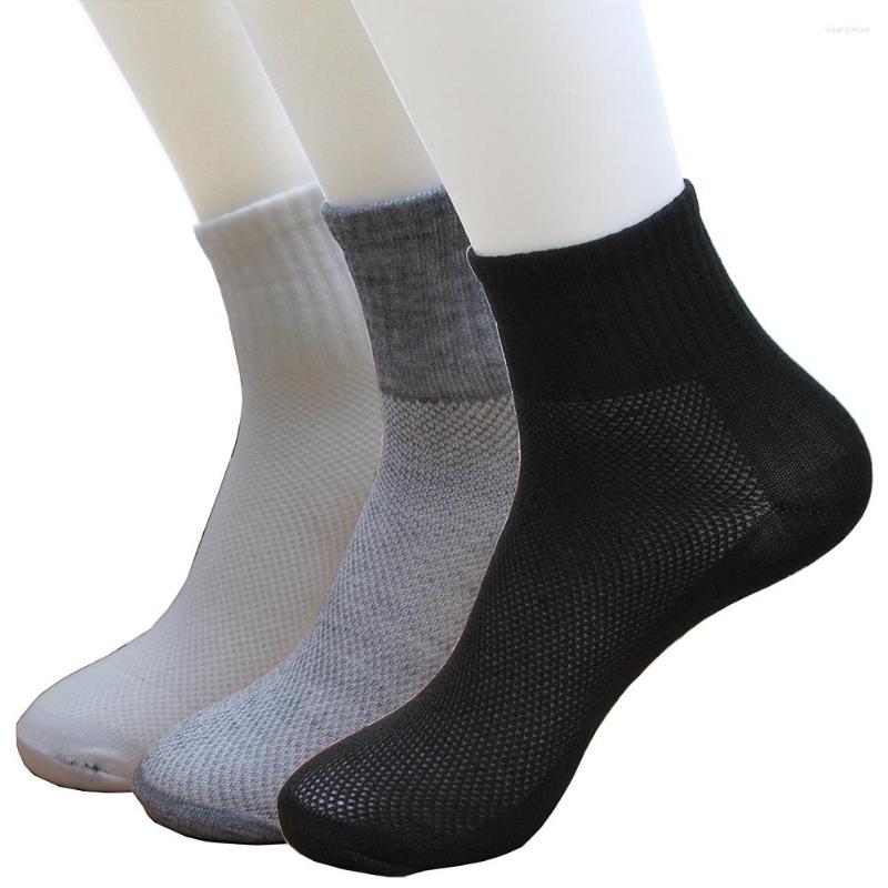Men's Socks 10 Pair/ Lot Fashion Summer Autumn Style Mens Quality Polyester Cotton Black Gray 3 Color Breathable Mesh Sock For Men
Men's Socks 10 Pair/ Lot Fashion Summer Autumn Style Mens Quality Polyester Cotton Black Gray 3 Color Breathable Mesh Sock For Men