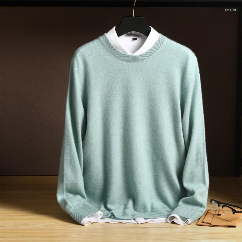 Men's Sweaters Men's Sweater Autumn Winter Knit Pure Woolen Round Neck Solid Color Loose Pullover Long Sleeve Short With Base Shirt, Burgundy
Men's Sweaters Men's Sweater Autumn Winter Knit Pure Woolen Round Neck Solid Color Loose Pullover Long Sleeve Short With Base Shirt, Burgundy