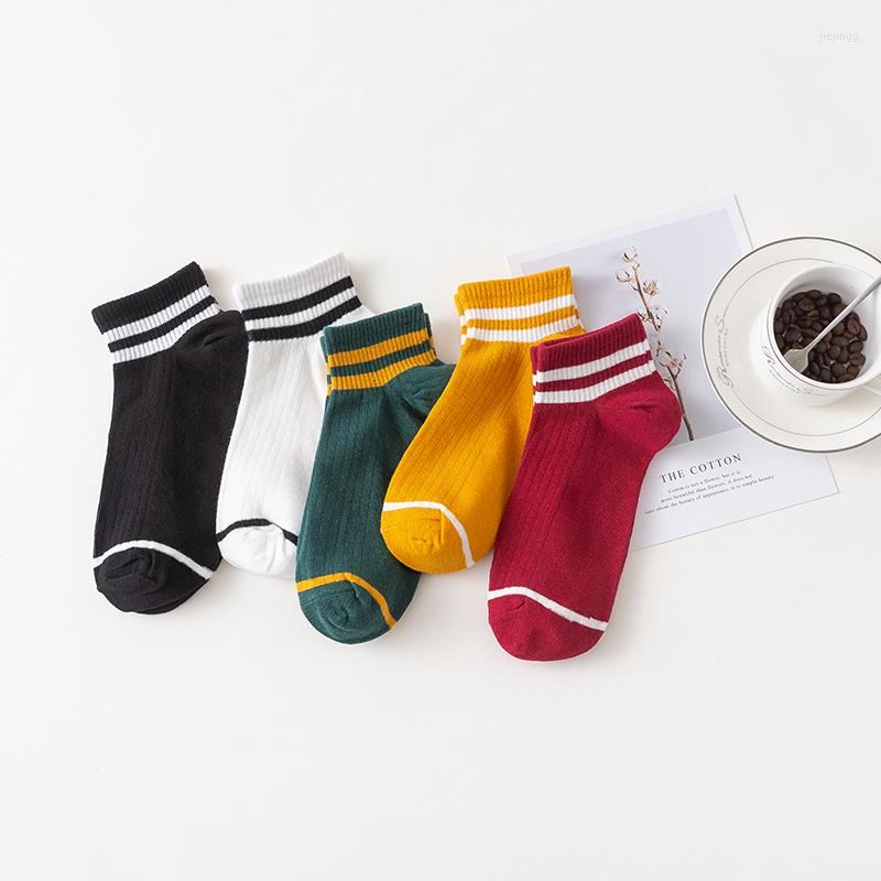 Women Socks 5pairs Classic Stripes Cotton Ankle Spring Summer Breathable School Hiphop Skate Style Girl Female Short Sock, Black
Women Socks 5pairs Classic Stripes Cotton Ankle Spring Summer Breathable School Hiphop Skate Style Girl Female Short Sock, Black