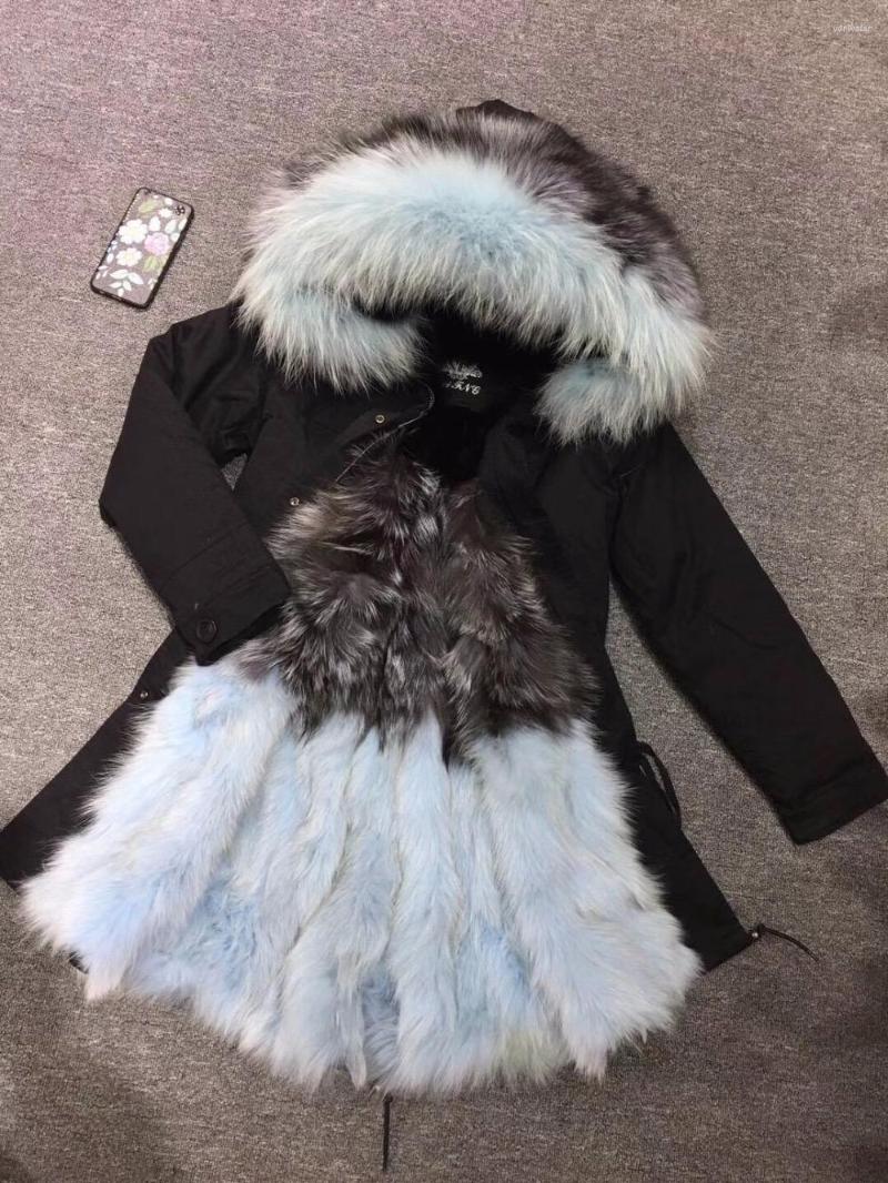 Women' Fur 2022 Arrival Black Long Parka Causal Winter Wear Sliver Mix Skyle Blue
Women' Fur 2022 Arrival Black Long Parka Causal Winter Wear Sliver Mix Skyle Blue