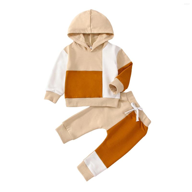 Clothing Sets 1-4Years Toddler Baby 2Pcs Fall Outfits Long Sleeve Contrast Color Patchwork Hoodies And Pants Set, Picture shown
Clothing Sets 1-4Years Toddler Baby 2Pcs Fall Outfits Long Sleeve Contrast Color Patchwork Hoodies And Pants Set, Picture shown