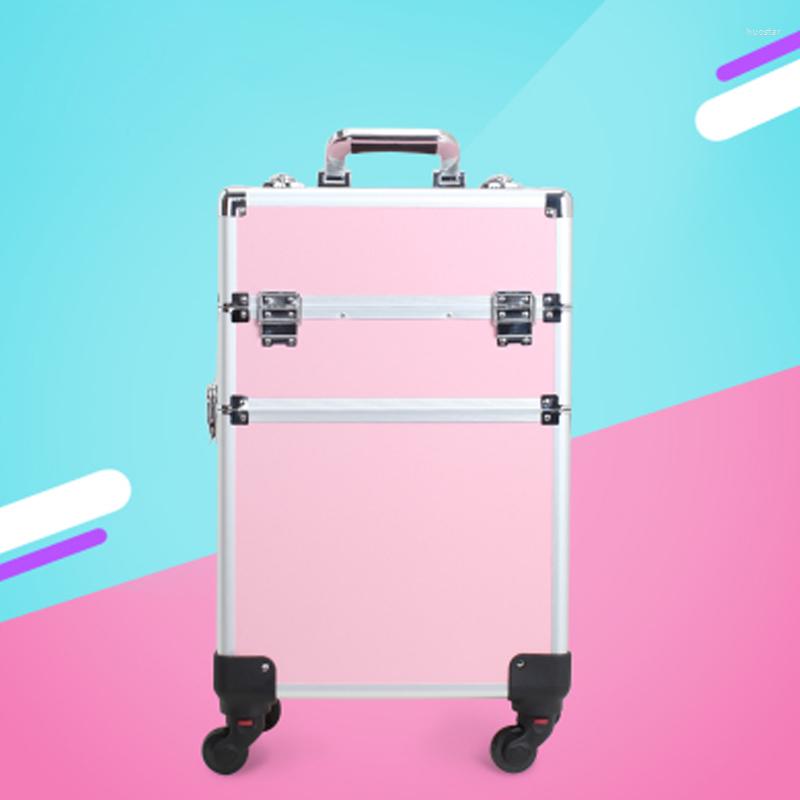 Suitcases Makeup Case Cosmetics Travel Suitcase Rolling Luggage Bag Large Capacity Storage Toolbox On Beauty Women Nail Tattoo Trolley Box
Suitcases Makeup Case Cosmetics Travel Suitcase Rolling Luggage Bag Large Capacity Storage Toolbox On Beauty Women Nail Tattoo Trolley Box