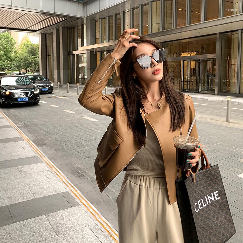Women's Leather 2022 Genuine Motorcycle Garment For Women High Grade Sheepskin Short Coat, Black
Women's Leather 2022 Genuine Motorcycle Garment For Women High Grade Sheepskin Short Coat, Black