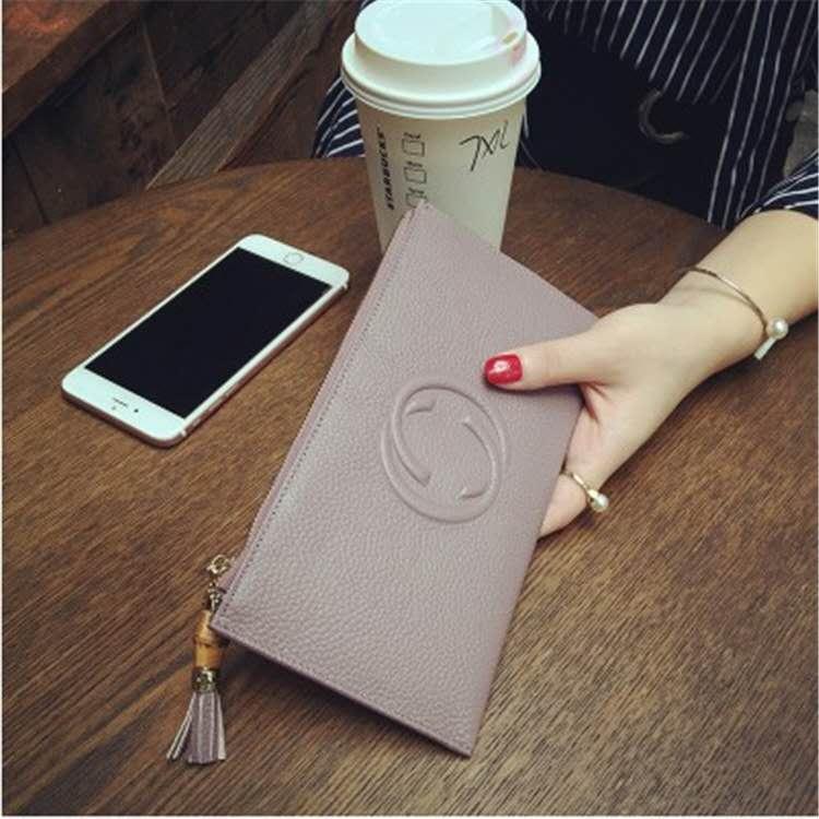 Genuine cow leather zipper tassel women wallets super thin lady fashion casual zero purses female popular phone clutchs, Grey
Genuine cow leather zipper tassel women wallets super thin lady fashion casual zero purses female popular phone clutchs, Grey