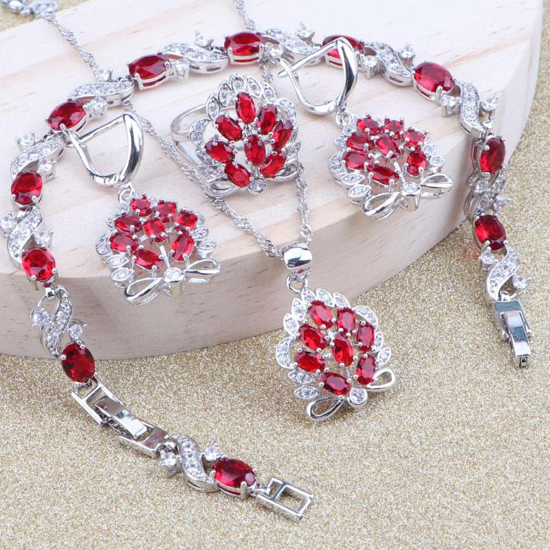 Necklace Earrings Set Laies Gift Silver 925 Zirconia Wedding Bridal Costume Jewelry Pendant Ring Bracelet For Women, Picture shown
Necklace Earrings Set Laies Gift Silver 925 Zirconia Wedding Bridal Costume Jewelry Pendant Ring Bracelet For Women, Picture shown