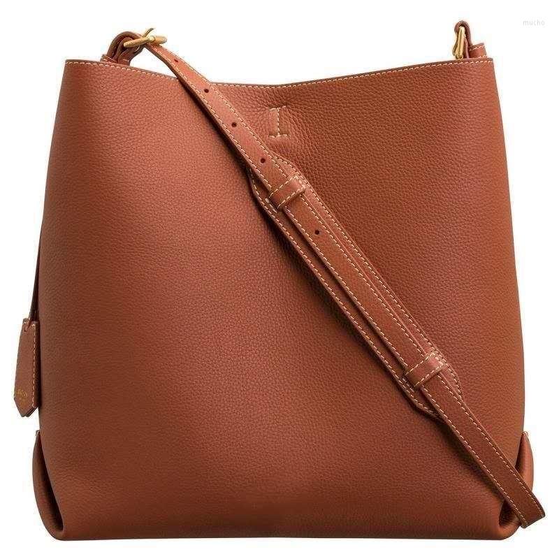 Evening Bags Large Capacity Bag Calf Leather Bucket Style High Quality Single Shoulder Messenger Handbag, Black
Evening Bags Large Capacity Bag Calf Leather Bucket Style High Quality Single Shoulder Messenger Handbag, Black