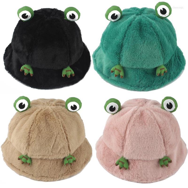 Berets Cute Frog Bucket Hats Fashion Panama Fishing Hat Faux Fur Winter Women Men Outdoor Warm Sun Fisherman Cap, Pink
Berets Cute Frog Bucket Hats Fashion Panama Fishing Hat Faux Fur Winter Women Men Outdoor Warm Sun Fisherman Cap, Pink