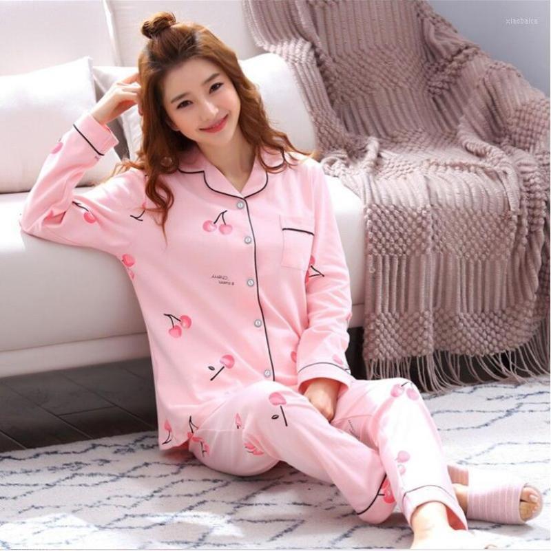 Women's Two Piece Pants 2022 Autumn And Winter Styles Women Pajamas Set Cartoon Nightwear Girl Sleepwear Long Pyjamas Suit Female Clothing
Women's Two Piece Pants 2022 Autumn And Winter Styles Women Pajamas Set Cartoon Nightwear Girl Sleepwear Long Pyjamas Suit Female Clothing