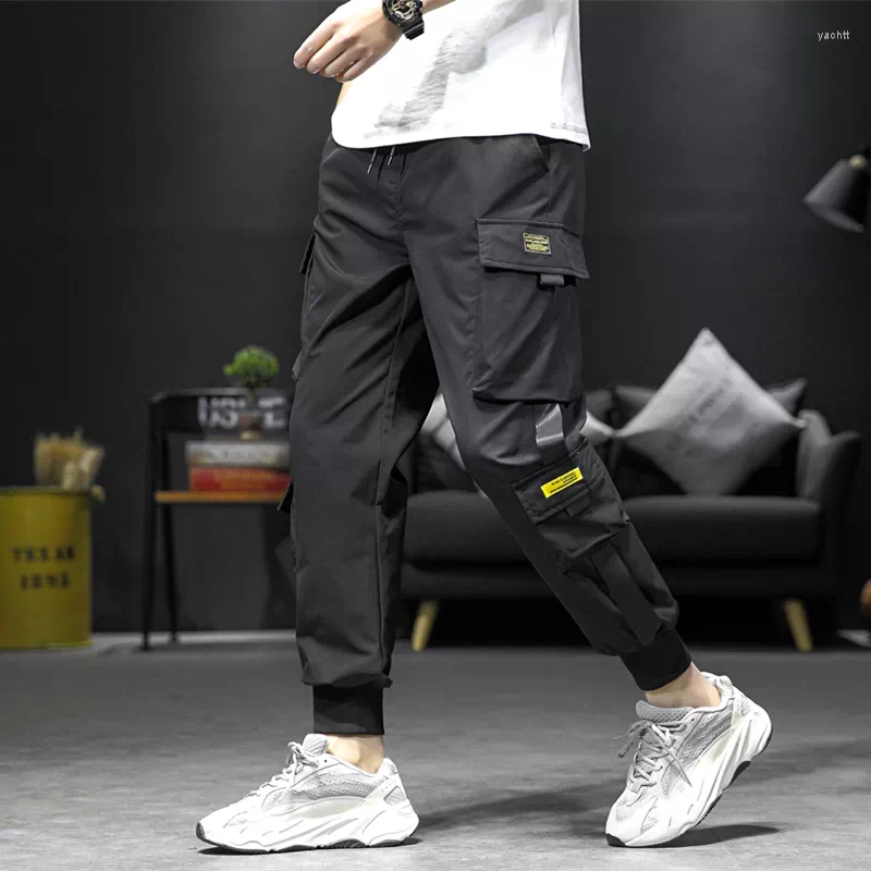 Men's Pants 2022 Hip Hop Black Harem Men Elastic Waist Punk With Ribbons Casual Slim Jogger Trousers, Army green
Men's Pants 2022 Hip Hop Black Harem Men Elastic Waist Punk With Ribbons Casual Slim Jogger Trousers, Army green