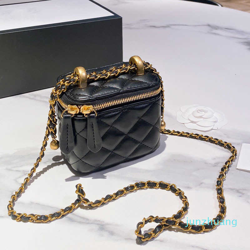 CC Bag Wallets Designer- Fashion bags Little Gold Ball Mini Box Bags Pouch Elegant Womens Cosmetic shoulder bag H5QX, Blue
CC Bag Wallets Designer- Fashion bags Little Gold Ball Mini Box Bags Pouch Elegant Womens Cosmetic shoulder bag H5QX, Blue