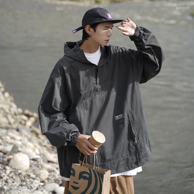 Men's Jackets Oversized Cargo Hooded Teenage Fashion Trends Streetwear Mens Loose Fit Windbreaker Coats Outdoor Pullover Tracksuit Top, Black
Men's Jackets Oversized Cargo Hooded Teenage Fashion Trends Streetwear Mens Loose Fit Windbreaker Coats Outdoor Pullover Tracksuit Top, Black