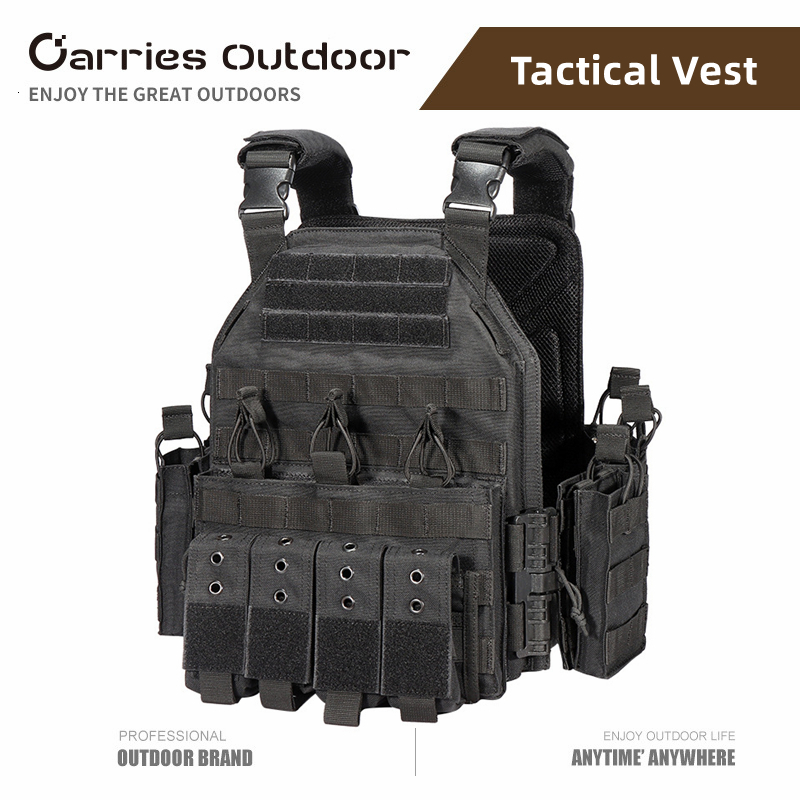 Men's Vests Tactical Military Combat Armor 1000D Nylon Hunting Airsoft Adjustable Outdoor CS Training Molle 221206, Black
Men's Vests Tactical Military Combat Armor 1000D Nylon Hunting Airsoft Adjustable Outdoor CS Training Molle 221206, Black
