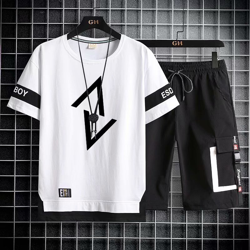 Men's Tracksuits Japan Fashion Sets Summer Tracksuit Short Sleeve T ShirtsSport Shorts Suit Casual Clothing s Joggers 221206, Black
Men's Tracksuits Japan Fashion Sets Summer Tracksuit Short Sleeve T ShirtsSport Shorts Suit Casual Clothing s Joggers 221206, Black