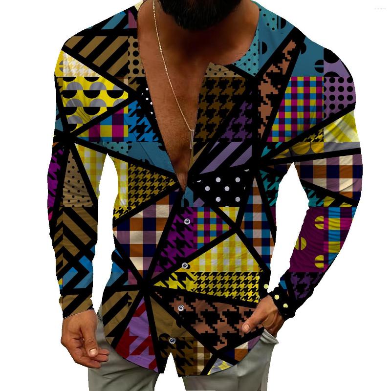 Men's Casual Shirts Abstract Hand-painted Print Men's Single Breasted Cardigan Trendy Sweater Retro Slim Fit Jacket, Black
Men's Casual Shirts Abstract Hand-painted Print Men's Single Breasted Cardigan Trendy Sweater Retro Slim Fit Jacket, Black