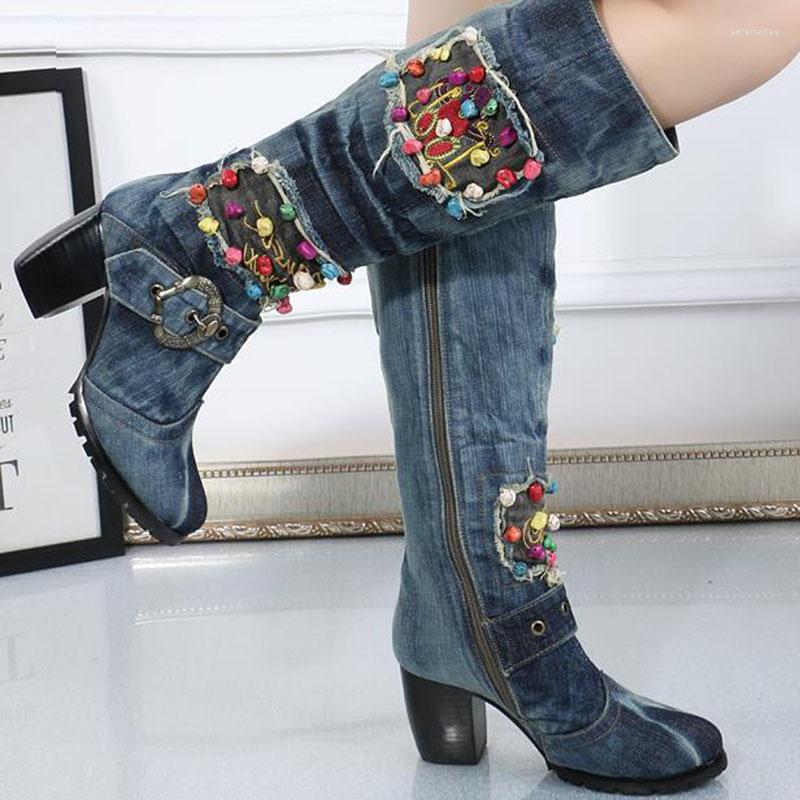 Boots The 2022denim Antiskid Comfortable Winter Canvas Shoes With High Heels Side Zipper Fashion, Clear
Boots The 2022denim Antiskid Comfortable Winter Canvas Shoes With High Heels Side Zipper Fashion, Clear