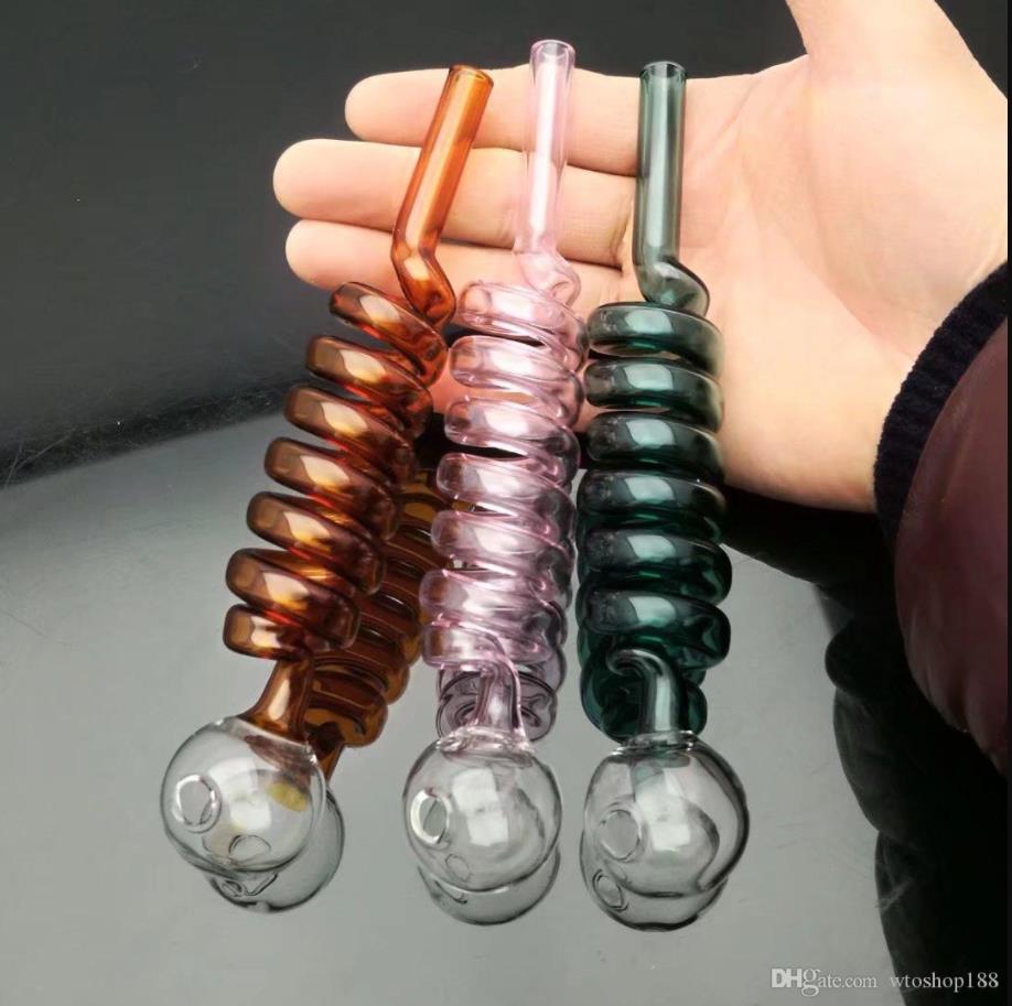 Multi color spiral glass pot Wholesale Glass bongs Oil Burner Glass Water Pipes Rigs Smoking Free
Multi color spiral glass pot Wholesale Glass bongs Oil Burner Glass Water Pipes Rigs Smoking Free